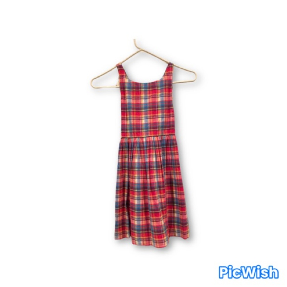 Polo patterned dress